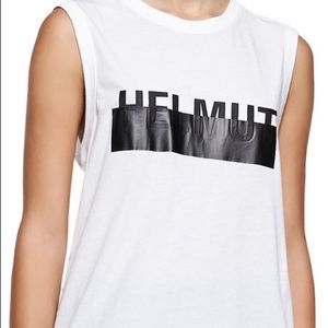 Helmut Lang Muscle Tank - White - Small